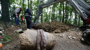 Fliegerbombe am Kapuzinerberg